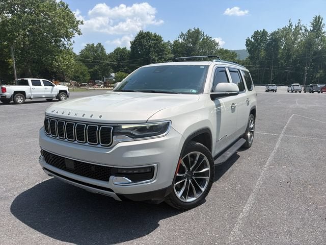 2022 Jeep Wagoneer Series II 4x4 in White — front three-quarter view