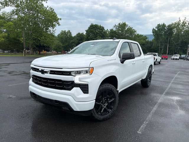2026 Chevrolet Silverado 1500 RST in Summit White — front three-quarter view