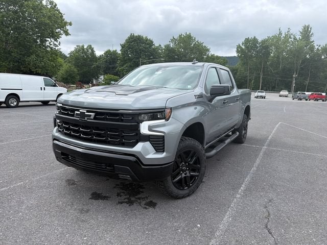 2026 Chevrolet Silverado 1500 LT Trail Boss in Sterling Gray Metallic — front three-quarter view