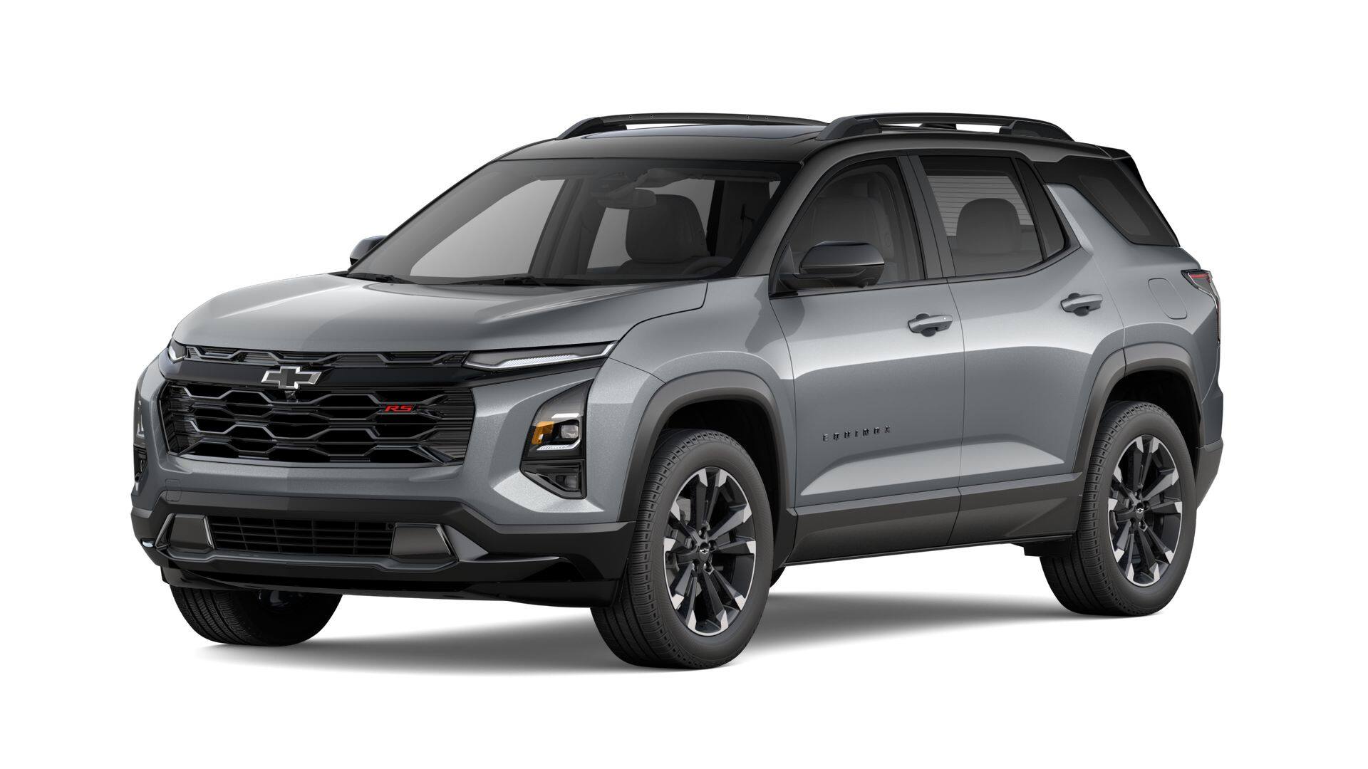 2027 Chevrolet Equinox AWD RS in Sterling Gray Metallic — front three-quarter view