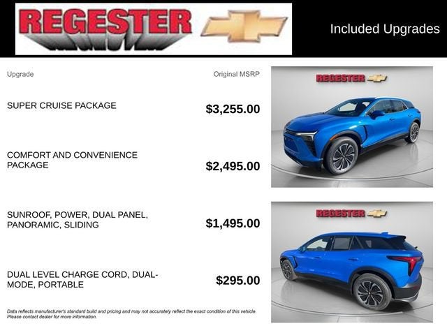 2025 Chevrolet Blazer EV — detail view
